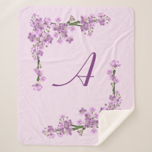  roze Cherry Blossom Sherpa Deken