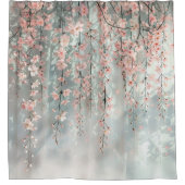 Roze Cherry Blossom Showgordijn Douchegordijn (Voorkant)