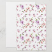 Roze Cherry Blossom Soap Wrap Papier (Voorkant / Achterkant)
