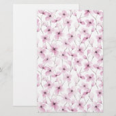 Roze Cherry Blossom Soap Wrap Papier (Voorkant / Achterkant)