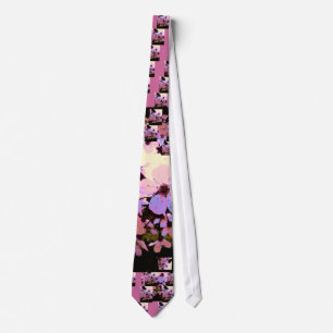 Roze Cherry Blossom Stropdas