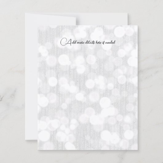 Roze Cherry Blossom Wedding (Achterkant)