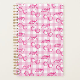 Roze Cherry Coquette esthetisch Planner