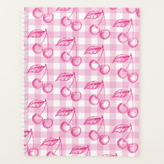 Roze Cherry Coquette esthetisch Planner
