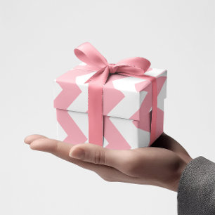 Roze Chevron Cadeaupapier