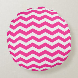 Roze Chevron Pattern Kussens