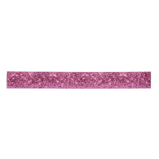 Roze Chic Glitter Sparkle Lint (Voorkant)