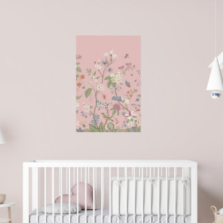 Roze Chinoiserie Art Print nr. 1 | 24 x 36