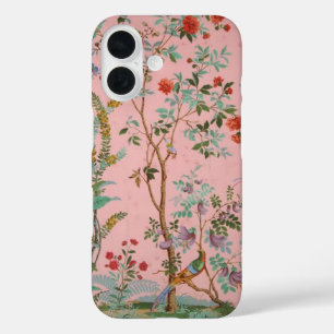 Roze Chinoiserie iPhone 16 Hoesje