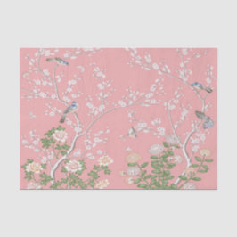Roze Chinoiserie Decoupage Tissuepapier