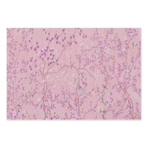 Roze Chinoiserie Decoupage Verpakking Papier Blade