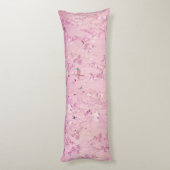 Roze Chinoiserie Lichaamskussen (Achterkant (Verticaal))