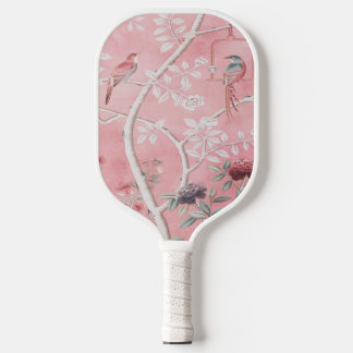 Roze Chinoiserie Pickleball Paddle