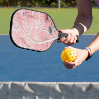 Roze Chinoiserie Pickleball Paddle