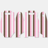 Roze chocolade vanille bedankdoosjes (Ongevouwen)