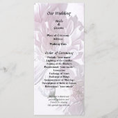 Roze chrysant hart programma (Voorkant)