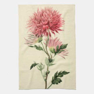  roze chrysanthemum ventilator theedoek