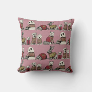 roze chums kussen