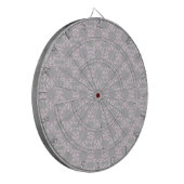 Roze cirkels dartbord (Voorkant Links)
