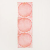 Roze cirkels yogamat (Achterkant)