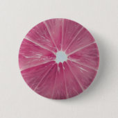 Roze citrusvruchten ronde button 5,7 cm (Voorkant)