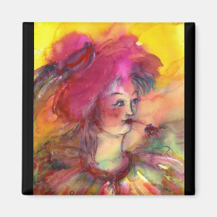 ROZE CLOWN MAGNEET