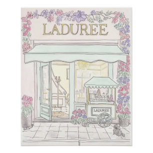 Roze, collage, coquette, preppy, trendy, kust, perfect poster