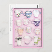 Roze Collectie Briefkaart (Voorkant / Achterkant)