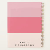 Roze Colorblock bruidsmeisje Planner (Achterkant)