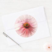 Roze ConeFlower Sticker (Envelop)