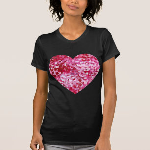 Roze Confetti Hearts T-shirt