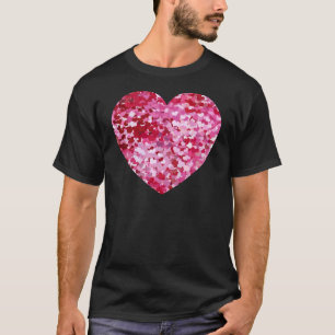 Roze Confetti Hearts T-shirt