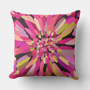 Roze Confetti ventilator Buitenkussen