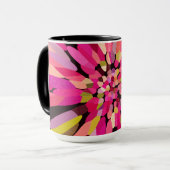 Roze Confetti ventilator Mok (Voorkant links)
