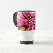 Roze Confetti ventilator Reisbeker (Voorkant links)