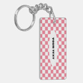 Roze Controles Sleutelhanger (Voorkant Links)