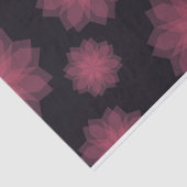 Roze, coole, trendy, moderne bloemabstractie tissuepapier (Detail)