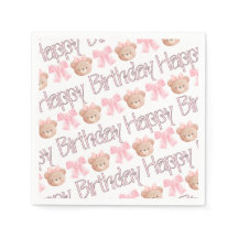 Roze Coquette Beren en linten