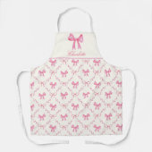 Roze Coquette Bow Schort (Voorkant)