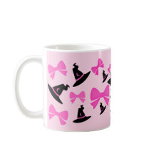 Roze Coquette Ghost met strikjes Halloween