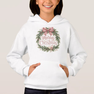 Roze Coquette Kerstkrans   Pinkmas