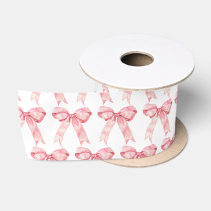 Roze Coquette Strik Lint