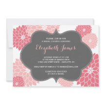 Roze Coral Dahlia Bridal Shower