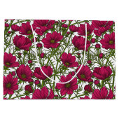 Roze Cosmos bloemen Groot Cadeauzakje (Achterkant)