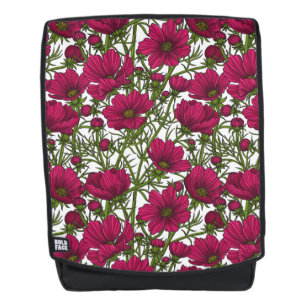 Roze Cosmos bloemen Rugtassen