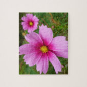 Roze Cosmos Bloemen Wilde Bloem Legpuzzel (Verticaal)