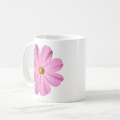 Roze Cosmos Koffiemok (Voorkant links)