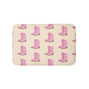 Roze Cowgirl Cowboylaarzen Land Texas Ranch Badmat