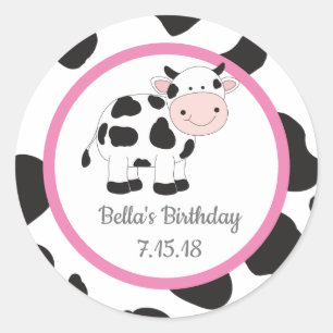 Roze Cowgirl Custom Stickers