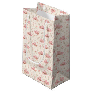 Roze Cowgirl Western Verjaardag Baby Bruiloft Fees Klein Cadeauzakje